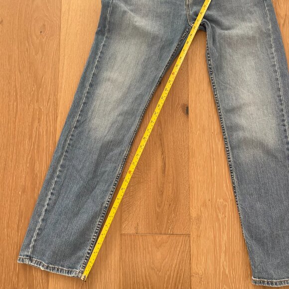 Levi’s Jeans Mens 31x32 505 Regular Stretch Denim Ocean Blues Straight 005052378 - Picture 11 of 16